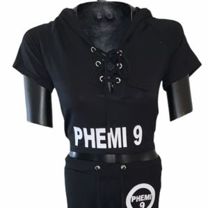 Phemi_9 Crop Top Set